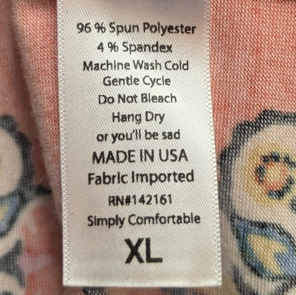 LuLaRoe Julia Dress XL Red Floral Geometric Bodycon Stretch NWT - Picture 7 of 10